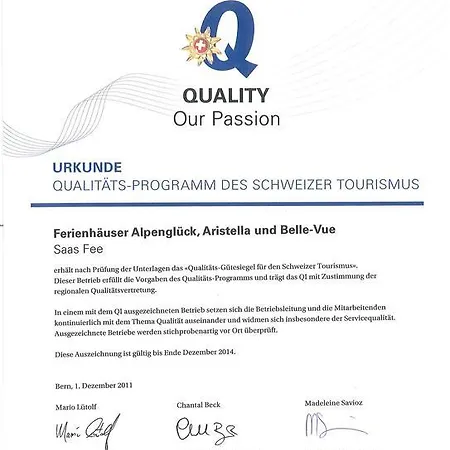 Haus Alpengluck Appartement